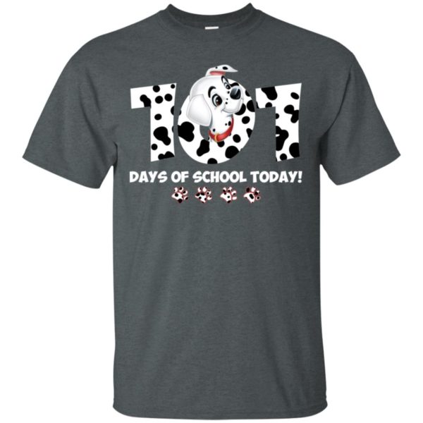101 Days Of School Dalmatian Dog Shirt