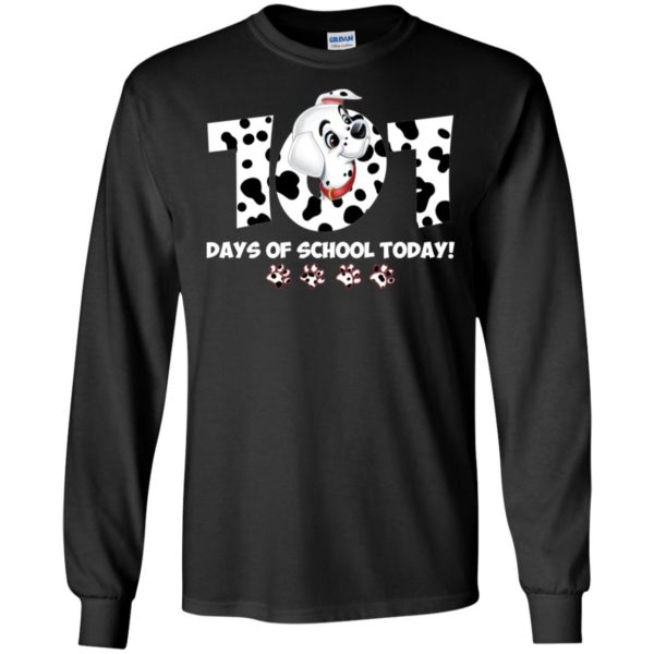101 Days Of School Dalmatian Dog Shirt