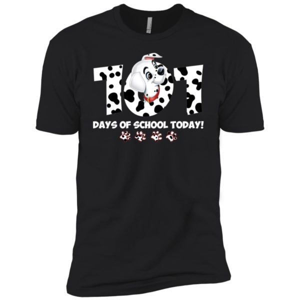 101 Days Of School Dalmatian Dog Shirt