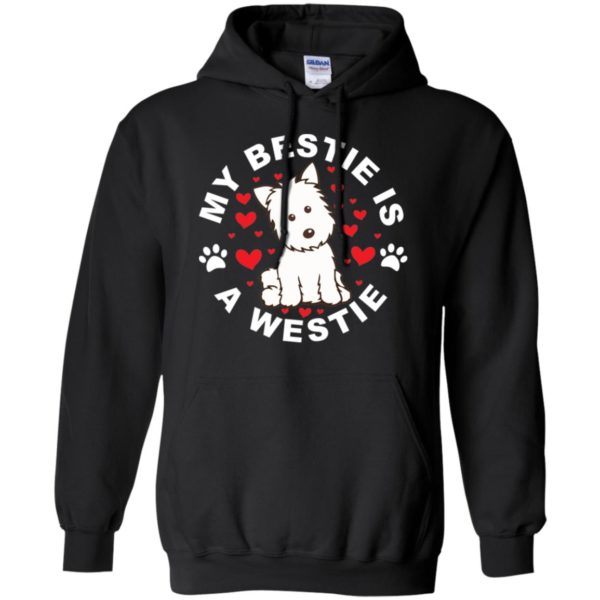 West Highland White Terrier My Bestie Is A Westie Shirt