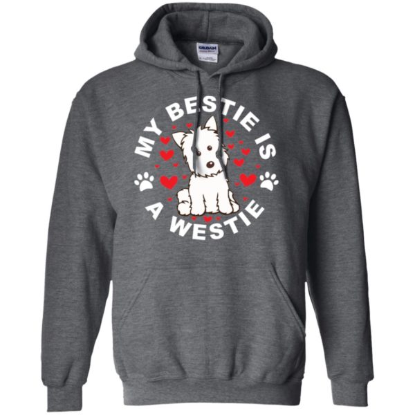 West Highland White Terrier My Bestie Is A Westie Shirt