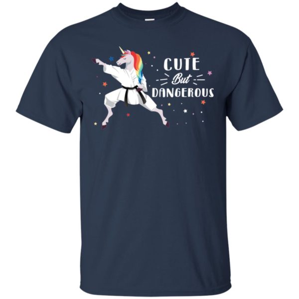 Unicorn Cute Dangerous Karate Taekwondo Shirt