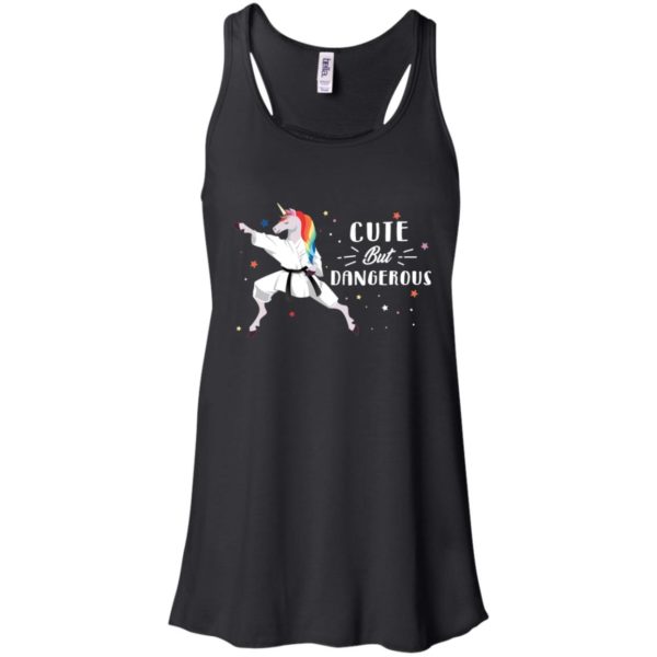 Unicorn Cute Dangerous Karate Taekwondo Shirt