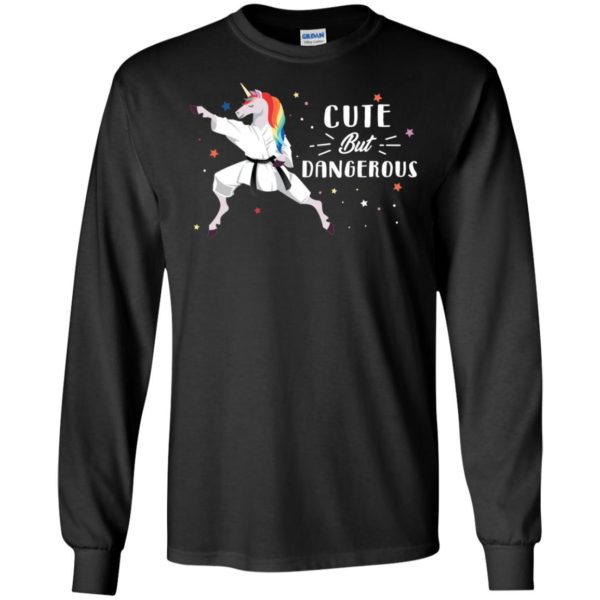 Unicorn Cute Dangerous Karate Taekwondo Shirt