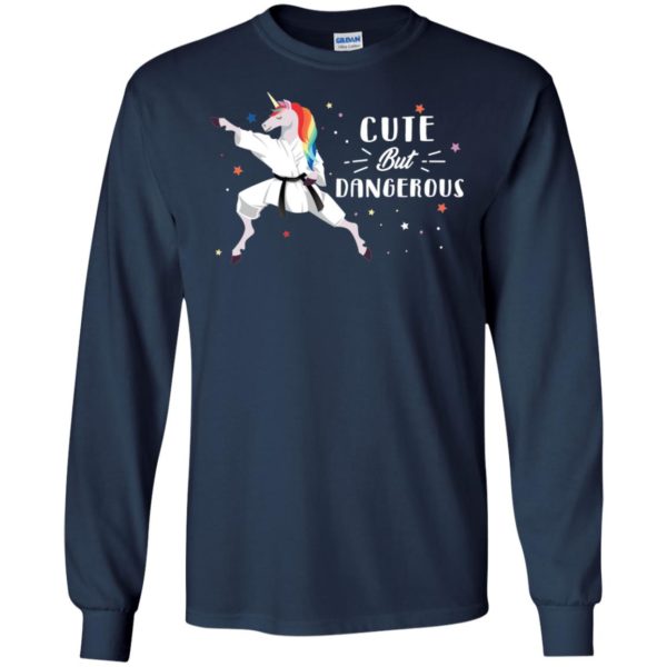 Unicorn Cute Dangerous Karate Taekwondo Shirt