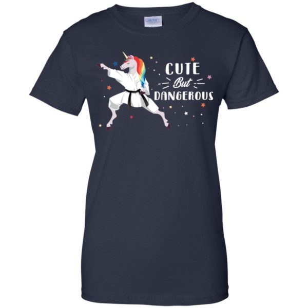 Unicorn Cute Dangerous Karate Taekwondo Shirt