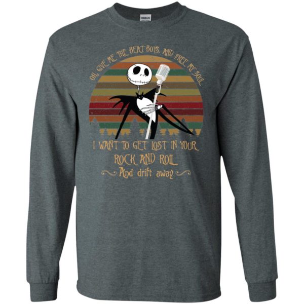 Oh Give Me The Beat Boys And Free My Soul Jack Skellington Vintage Shirt