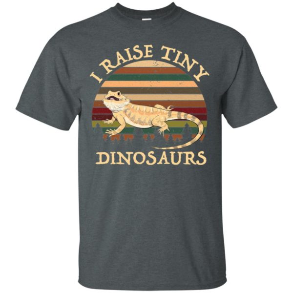 Vintage I Raise Tiny Dinosaurs Bearded Dragon Shirt