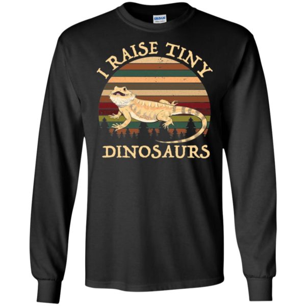 Vintage I Raise Tiny Dinosaurs Bearded Dragon Shirt