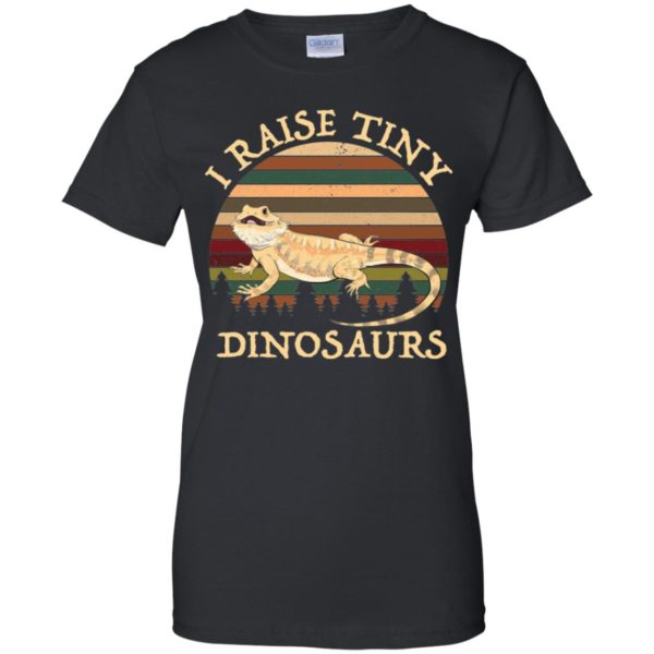 Vintage I Raise Tiny Dinosaurs Bearded Dragon Shirt