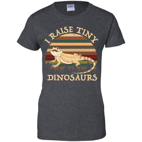 Vintage I Raise Tiny Dinosaurs Bearded Dragon Shirt