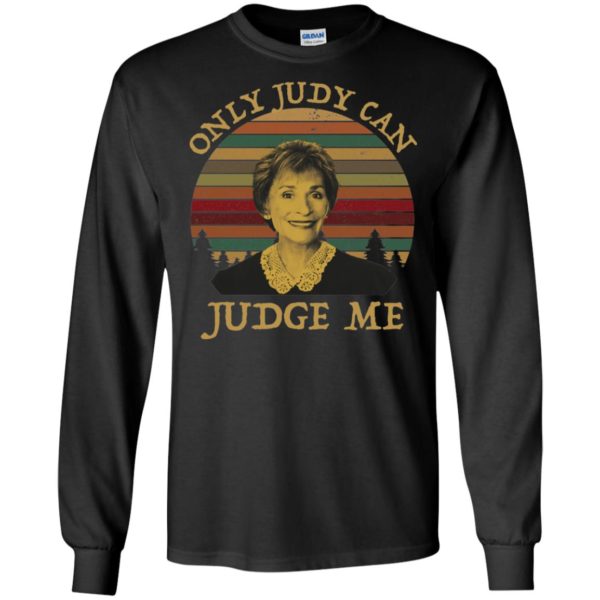 Sunset Only Judy Can Judge Me Shirt