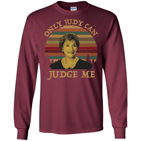 Sunset Only Judy Can Judge Me Shirt