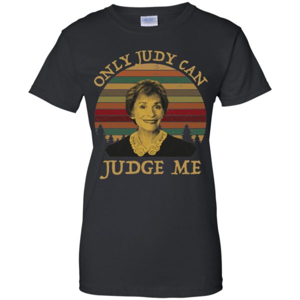 Sunset Only Judy Can Judge Me Shirt