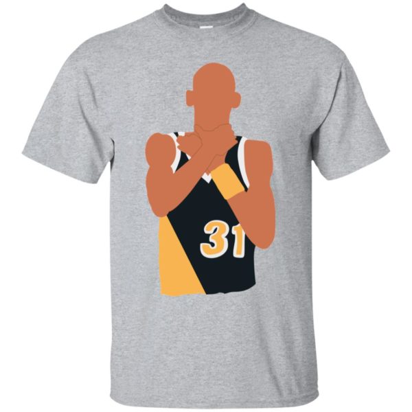 Reggie Miller Choke Sign Shirt