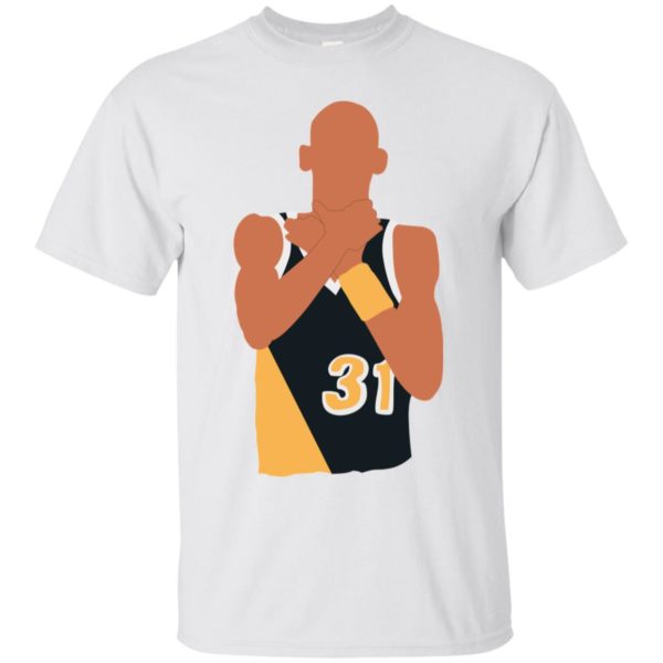 Reggie Miller Choke Sign Shirt