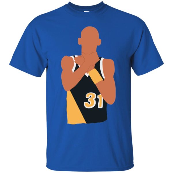 Reggie Miller Choke Sign Shirt