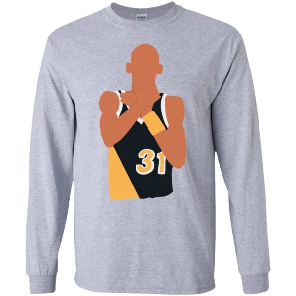 Reggie Miller Choke Sign Shirt