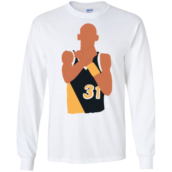 Reggie Miller Choke Sign Shirt