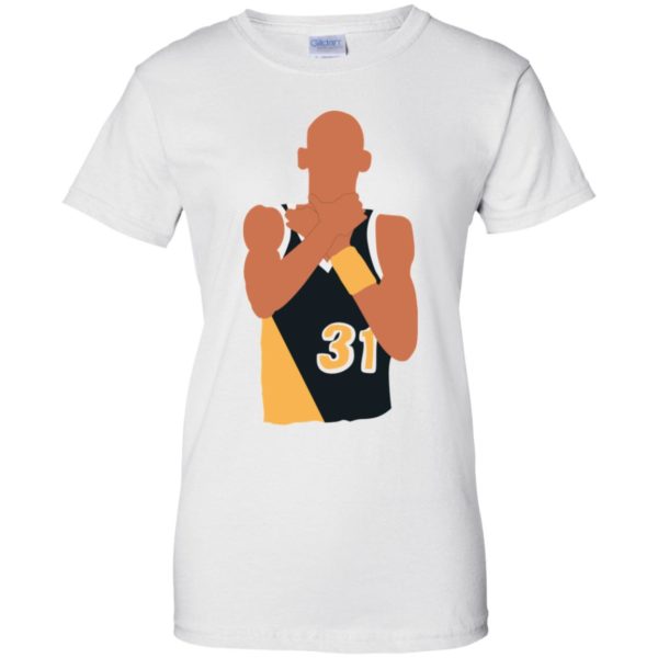 Reggie Miller Choke Sign Shirt