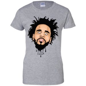 J. Cole Rapper Face Shirt image J. Cole Rapper Face Shirt