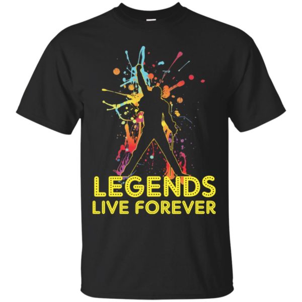 Legends Live Forever Rock Star Music Shirt