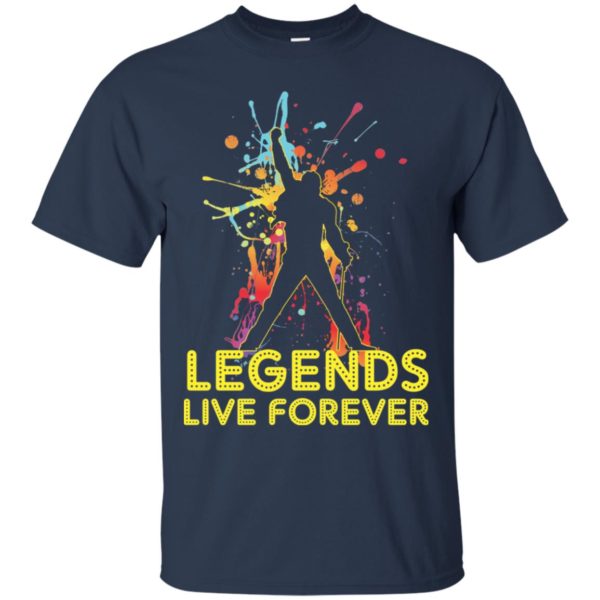 Legends Live Forever Rock Star Music Shirt