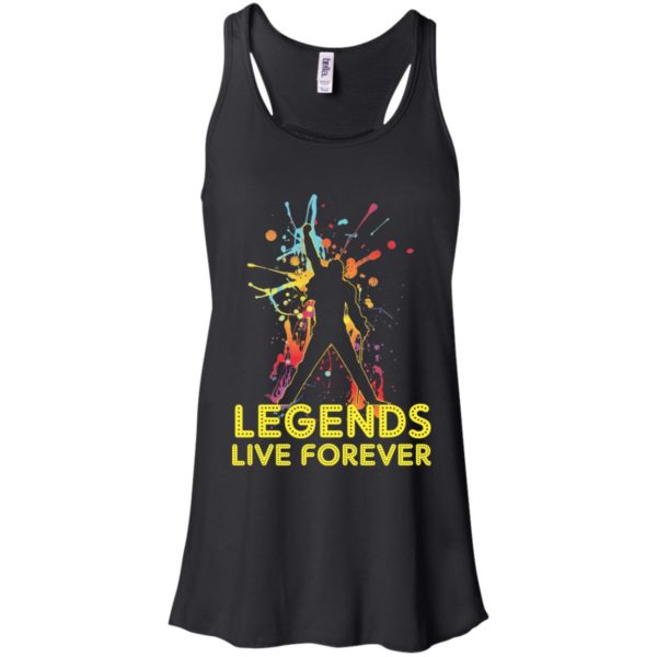 Legends Live Forever Rock Star Music Shirt