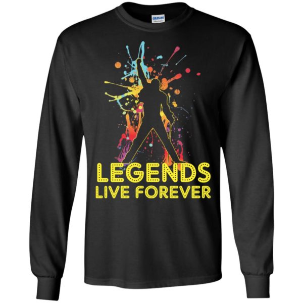 Legends Live Forever Rock Star Music Shirt