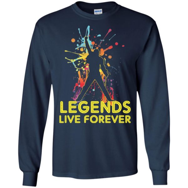 Legends Live Forever Rock Star Music Shirt