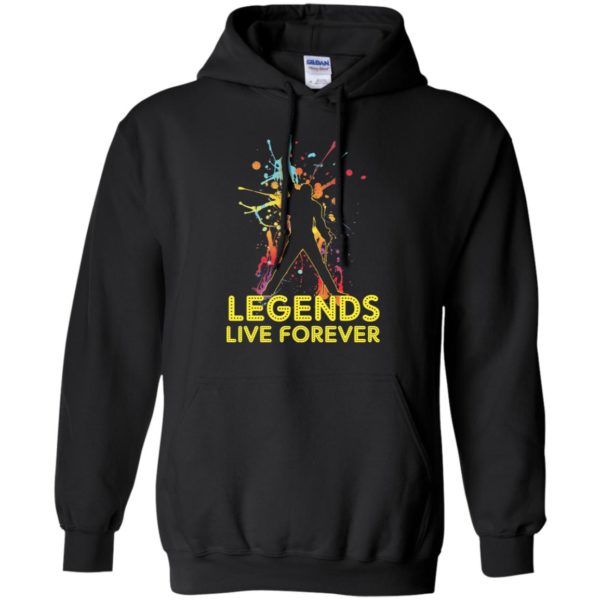 Legends Live Forever Rock Star Music Shirt