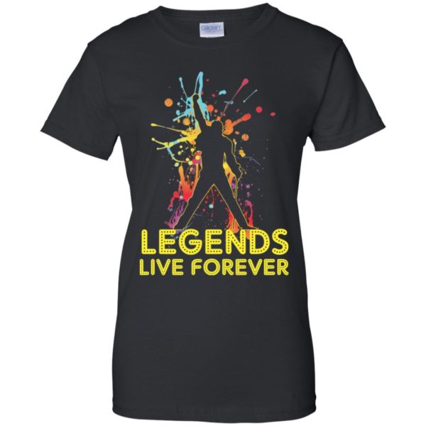 Legends Live Forever Rock Star Music Shirt