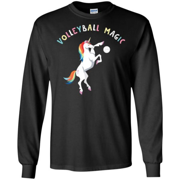 Volleyball Magic Unicorn Shirt