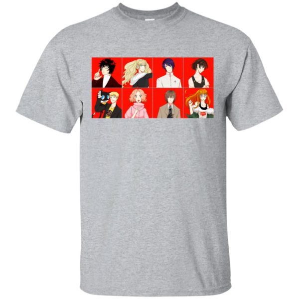 Persona 5 Shirt All Characters