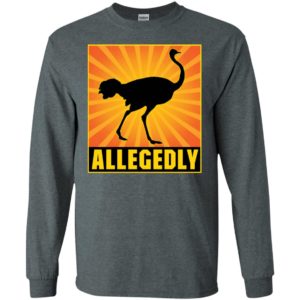 Vintage Allegedly Ostrich Shirt image Vintage Allegedly Ostrich Shirt
