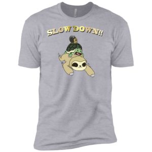 Slow Down Sloth Turtle Snail Shirt image Slow Down Sloth Turtle Snail Shirt