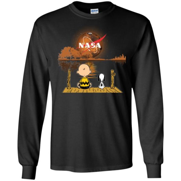 Charlie Brown, Snoopy and NASA Mars Shirt