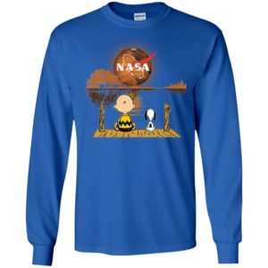 Charlie Brown, Snoopy and NASA Mars Shirt image Charlie Brown, Snoopy and NASA Mars Shirt