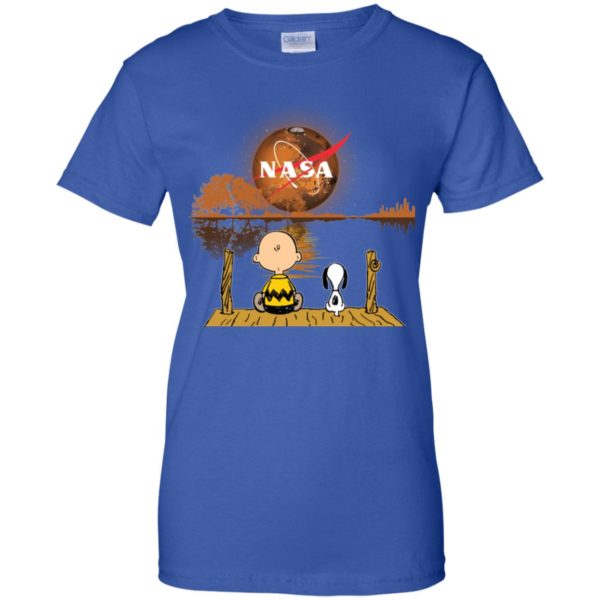 Charlie Brown, Snoopy and NASA Mars Shirt