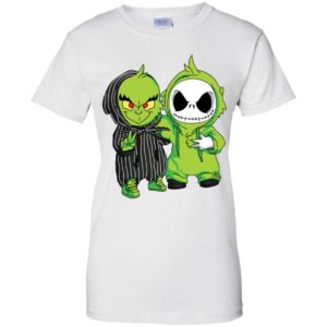 Jack Skellington and Grinch Shirt image Jack Skellington and Grinch Shirt