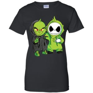 Jack Skellington and Grinch Shirt image Jack Skellington and Grinch Shirt