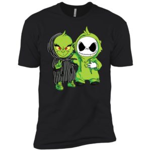 Jack Skellington and Grinch Shirt image Jack Skellington and Grinch Shirt