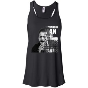Post Malone A paranoid man makes paranoid plans Shirt