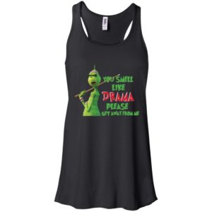 Grinch You Smell Like Drama Please Get Away From Me Shirt image Grinch You Smell Like Drama Please Get Away From Me Shirt