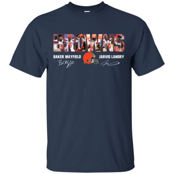 Cleveland Browns Baker Mayfield and Jarvis Landry Shirt