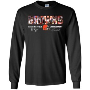 Cleveland Browns Baker Mayfield and Jarvis Landry Shirt image Cleveland Browns Baker Mayfield and Jarvis Landry Shirt
