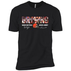 Cleveland Browns Baker Mayfield and Jarvis Landry Shirt image Cleveland Browns Baker Mayfield and Jarvis Landry Shirt