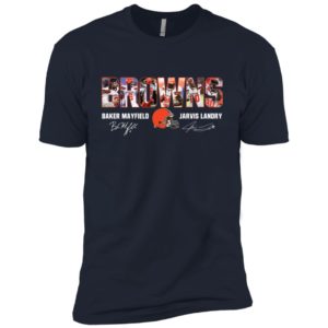 Cleveland Browns Baker Mayfield and Jarvis Landry Shirt image Cleveland Browns Baker Mayfield and Jarvis Landry Shirt