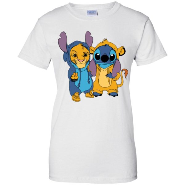 Simba And Stitch Best Friend Shirt