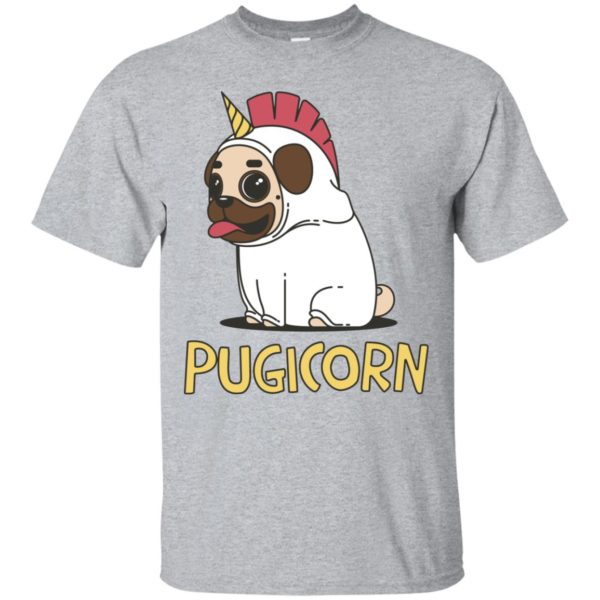 Pugicorn Pug Unicorn Shirt